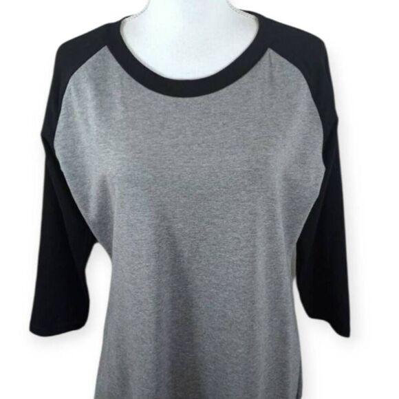 AMPERS & AVE. GRAY & BLACK DRESS SZ.L EUC - Picture 2 of 6